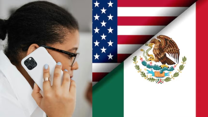 marcar a Estados Unidos desde México